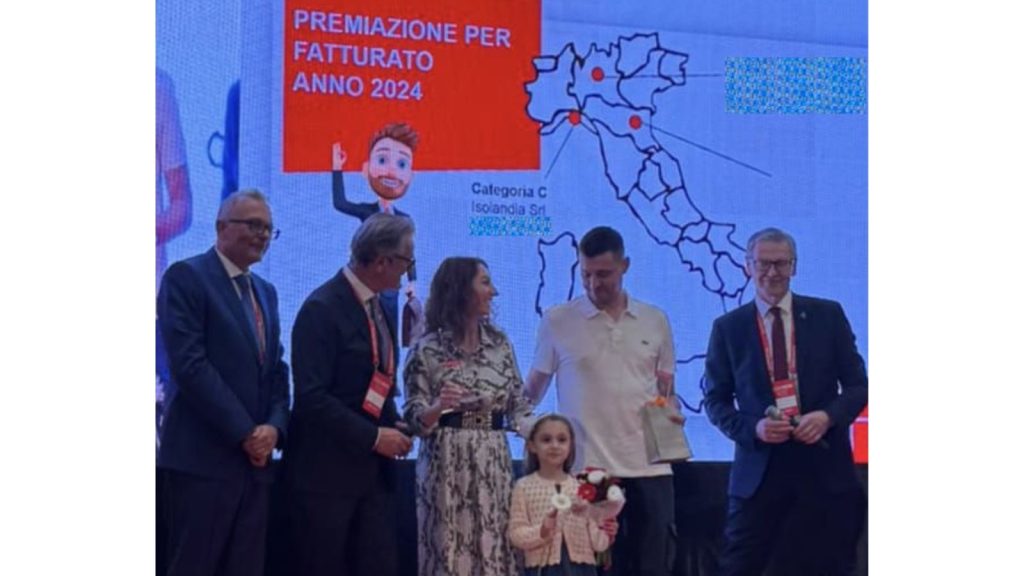 premiazione Internorm Isolandia finestre Genova