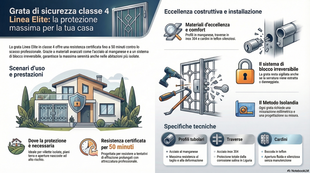 inferriate di sicurezza in classe 4 come sono fatte