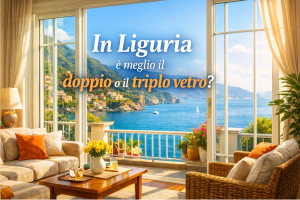 vetro finestre triplo o doppio