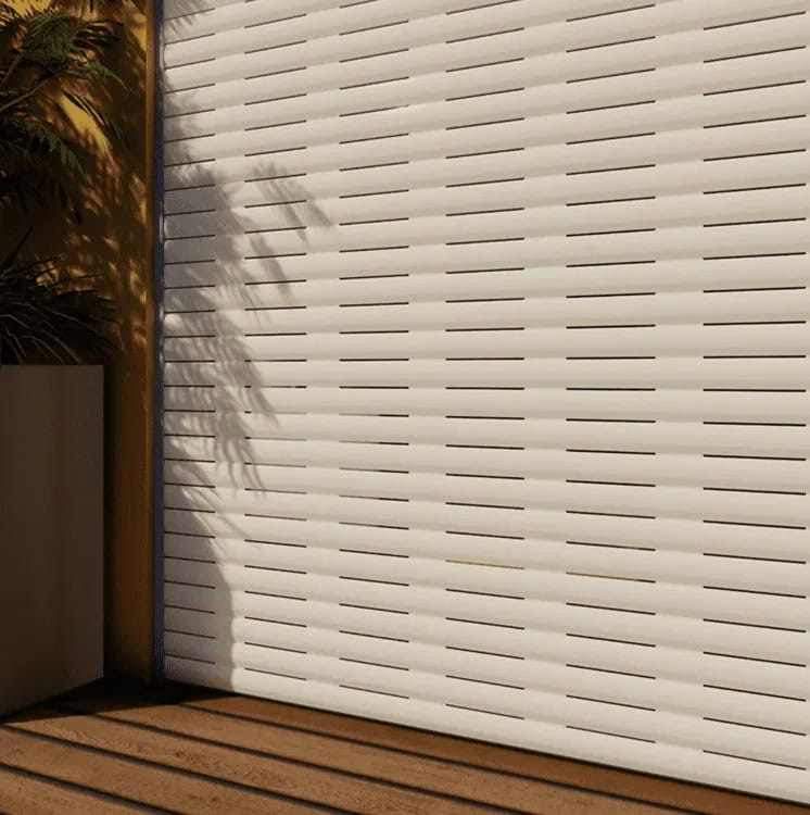 Tapparella Grand Air asola larga alluminio coibentato Chiavari – ventilazione senza aprire