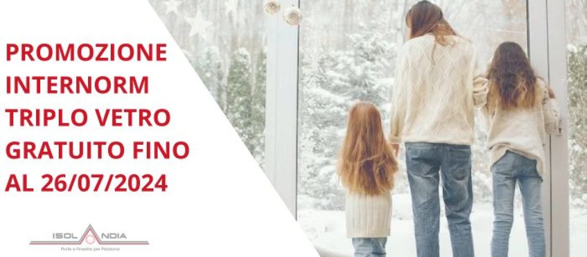 Finestre con triplo vetro gratis
