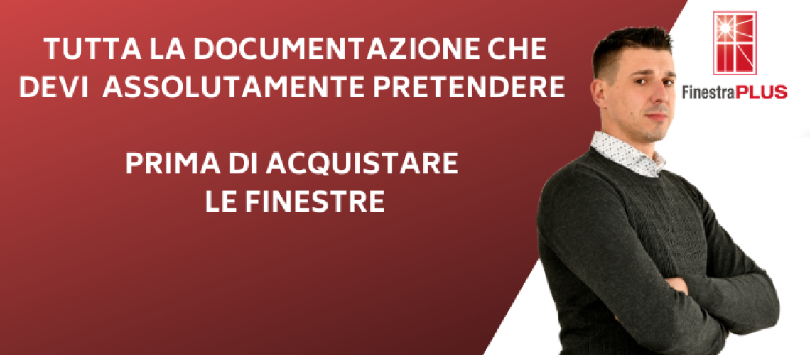 documentazione per acquistare finestre