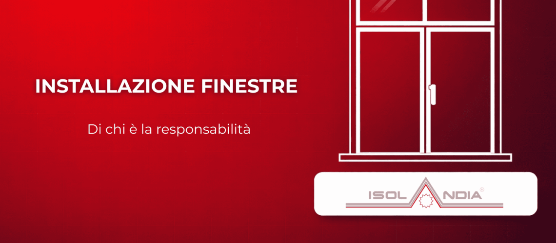INSTALLAZIONE FINESTRE