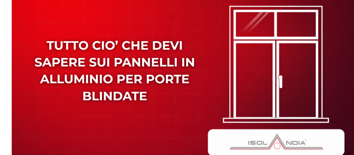 TUTTO CIO’ CHE DEVI SAPERE SUI PANNELLI IN ALLUMINIO PER PORTE BLINDATE