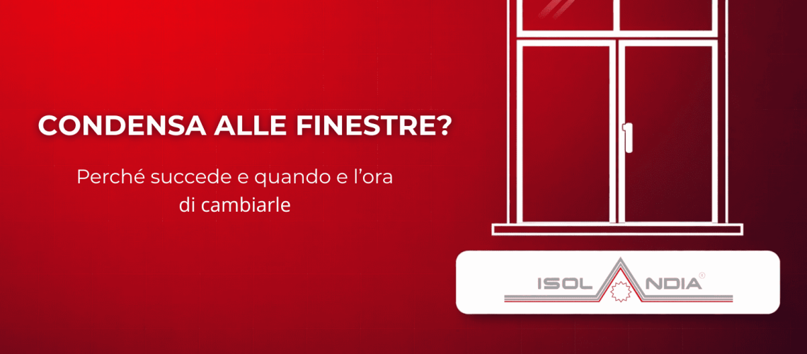 condensa alle finestre