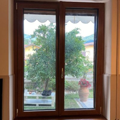 finestra in pvc internorm imitazione legno