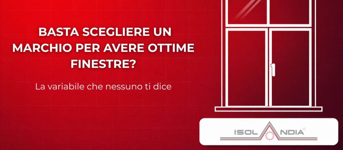 finestre il marchio non basta