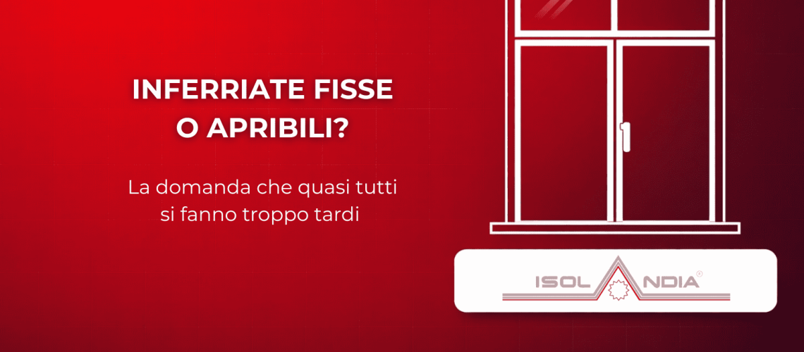 inferriate apribile o fisse chiavari genova