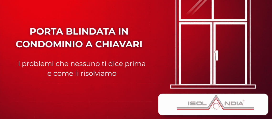 porta blindata in condominio chiavari