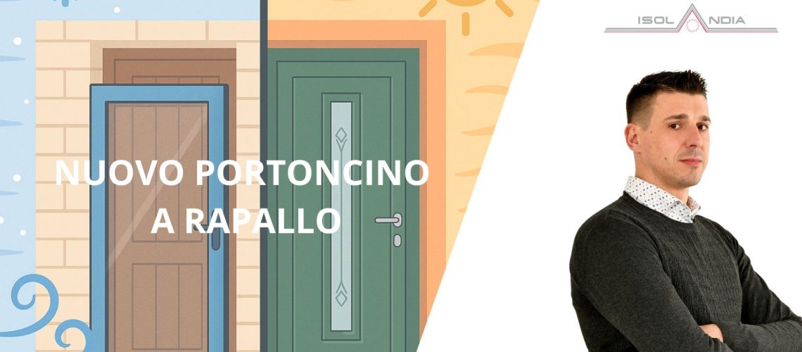 portoncino in alluminio premium rapallo