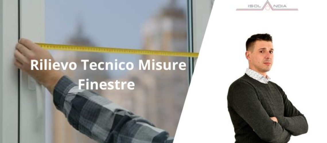 rilievo misure finestre