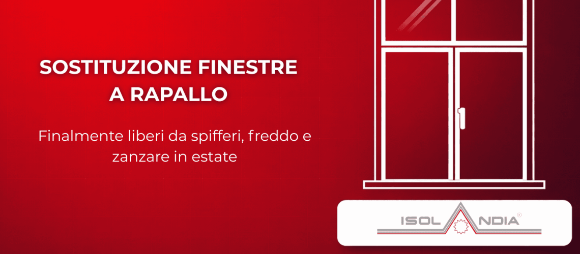 sostituzione finestre rapallo